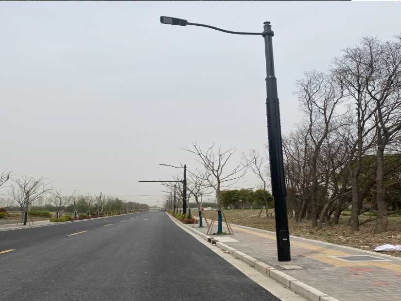 石首市上海综合杆 太阳能路灯工程
